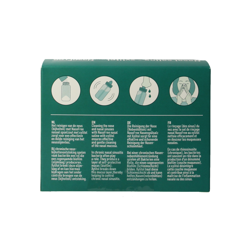Dos Medical NasoFree nasaal spoelzout 6.5 g xylitol - Afbeelding 4
