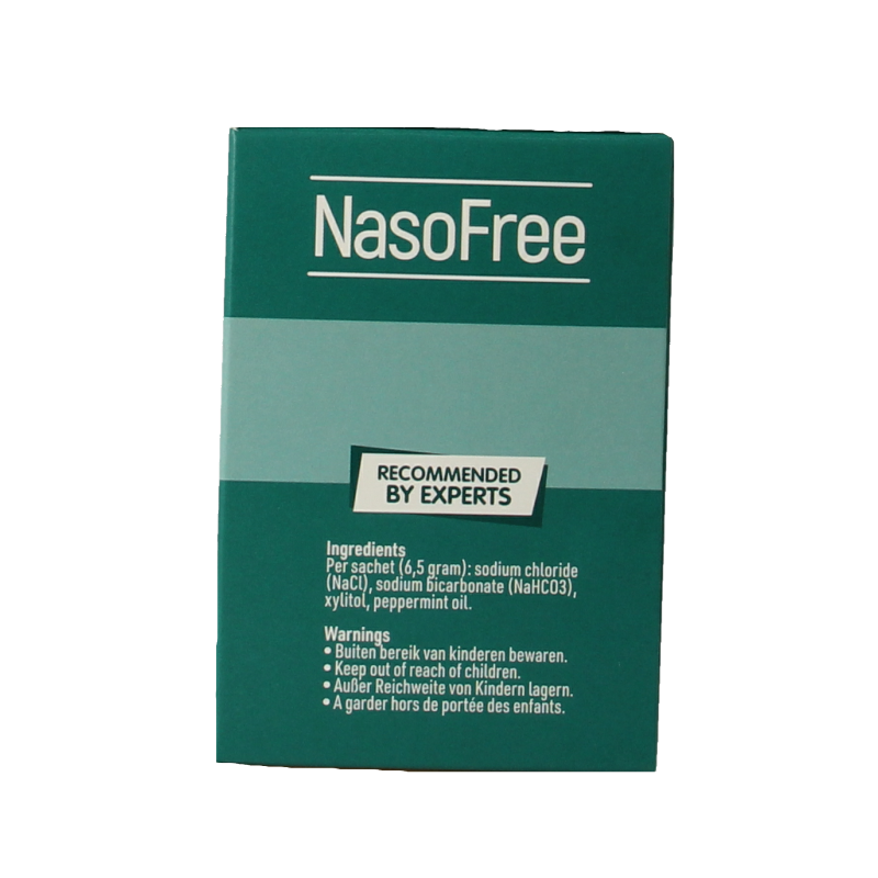 Dos Medical NasoFree nasaal spoelzout 6.5 g xylitol - Afbeelding 5