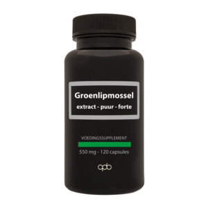 APB Holland Groenlipmossel extract puur forte 550mg