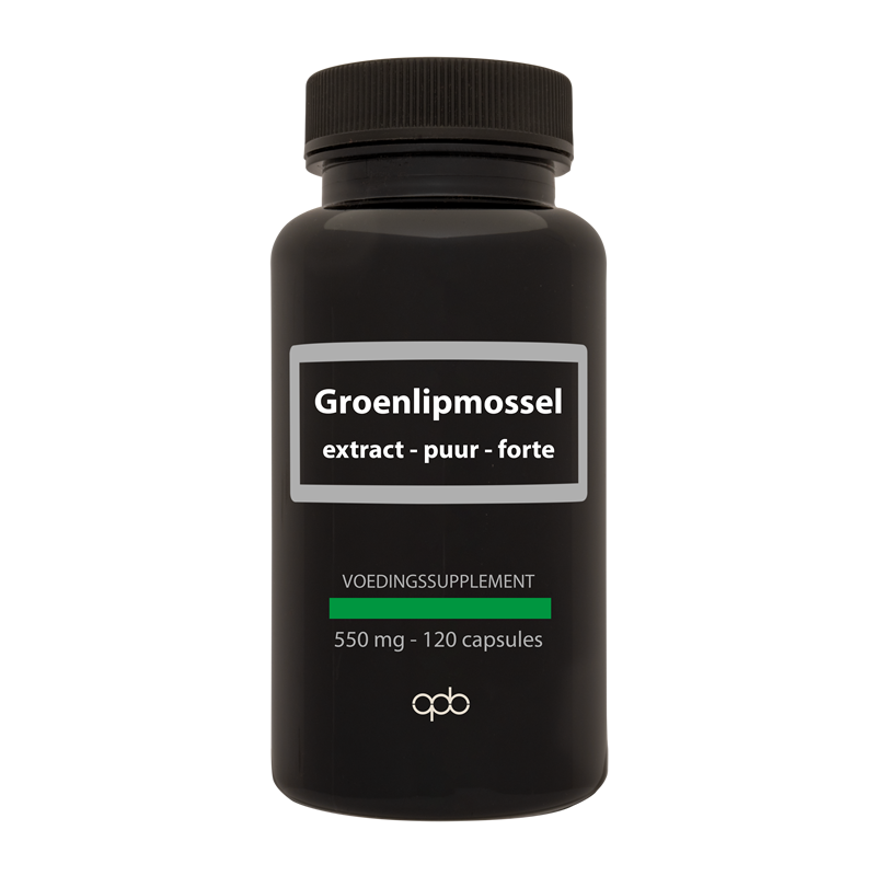 APB Holland Groenlipmossel extract puur forte 550mg