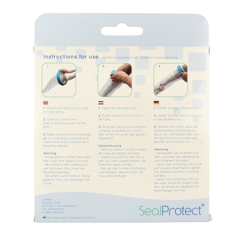 Sealprotect Volwassen hand/kind arm S - Afbeelding 2