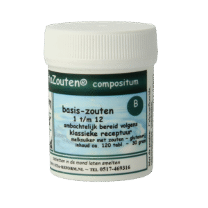 Vitazouten Compositum basis 1 t/m 12