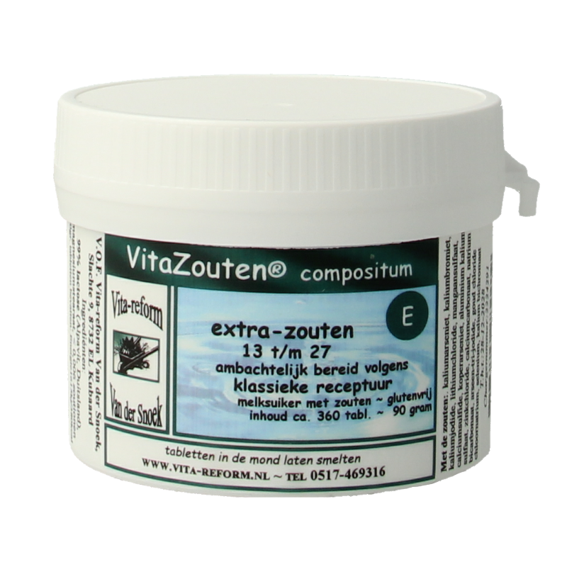 Vitazouten Compositum extra 13 t/m 27