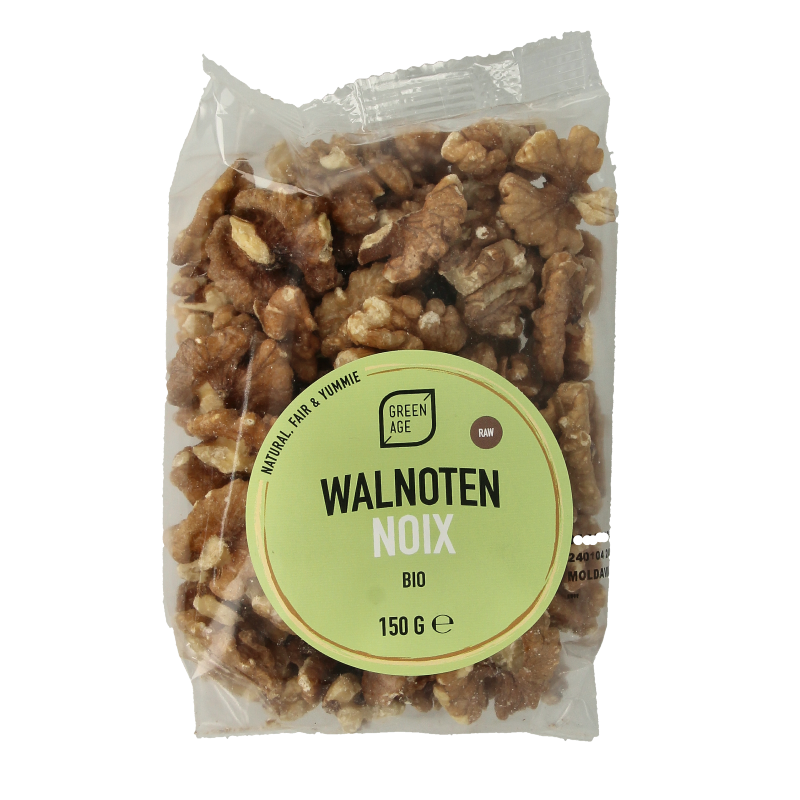 Greenage Walnoten raw bio