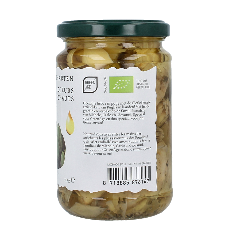 Greenage Artisjokharten bio - Afbeelding 3
