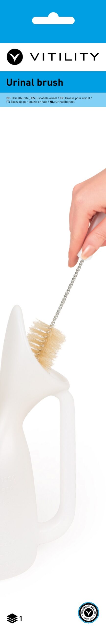 Vitility Urinaalborstel