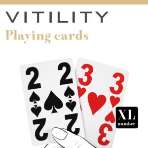 Vitility Speelkaarten XL