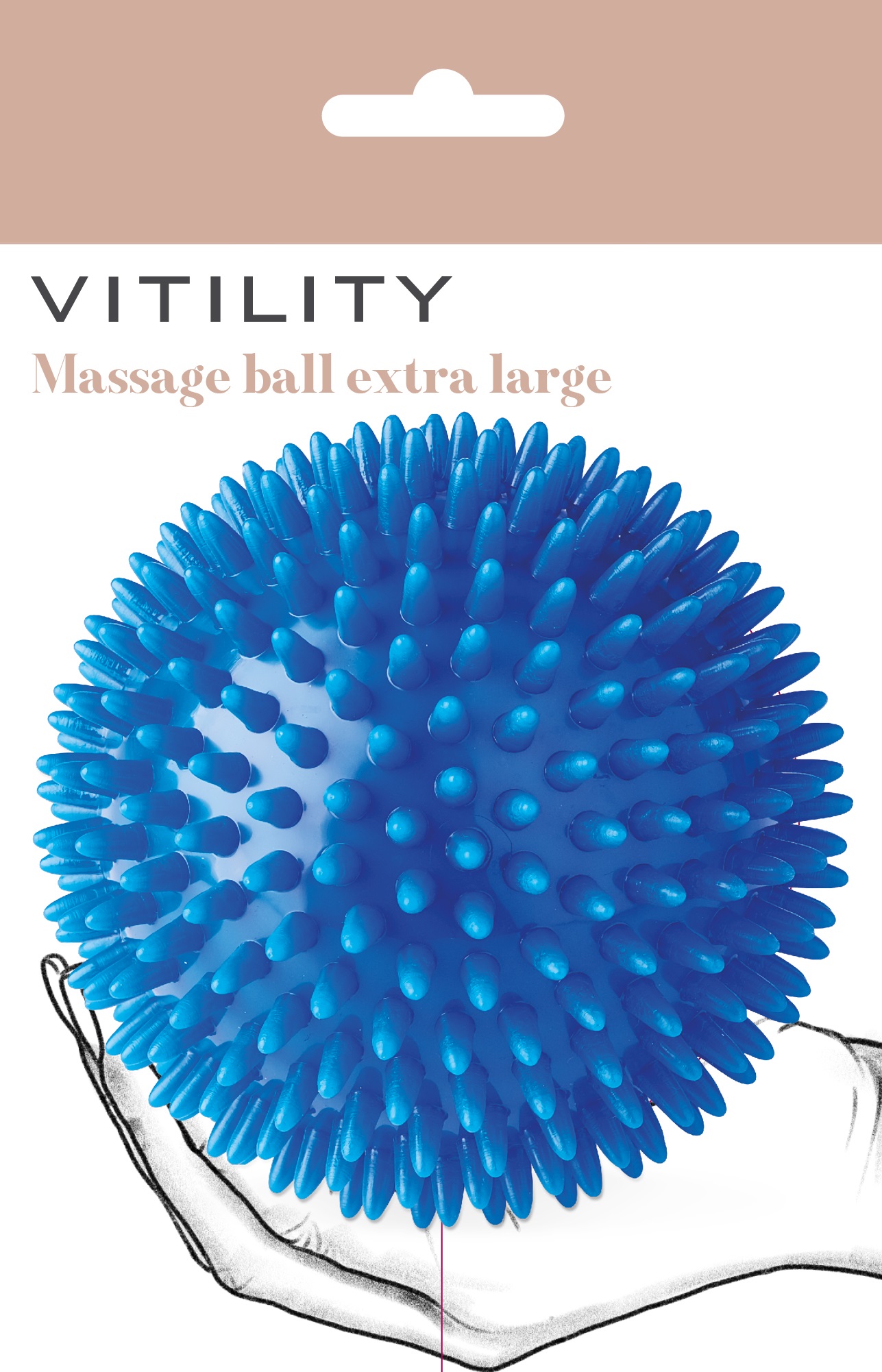 Vitility Massagebal extra groot