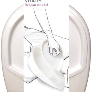 Vitility Bedpan met deksel