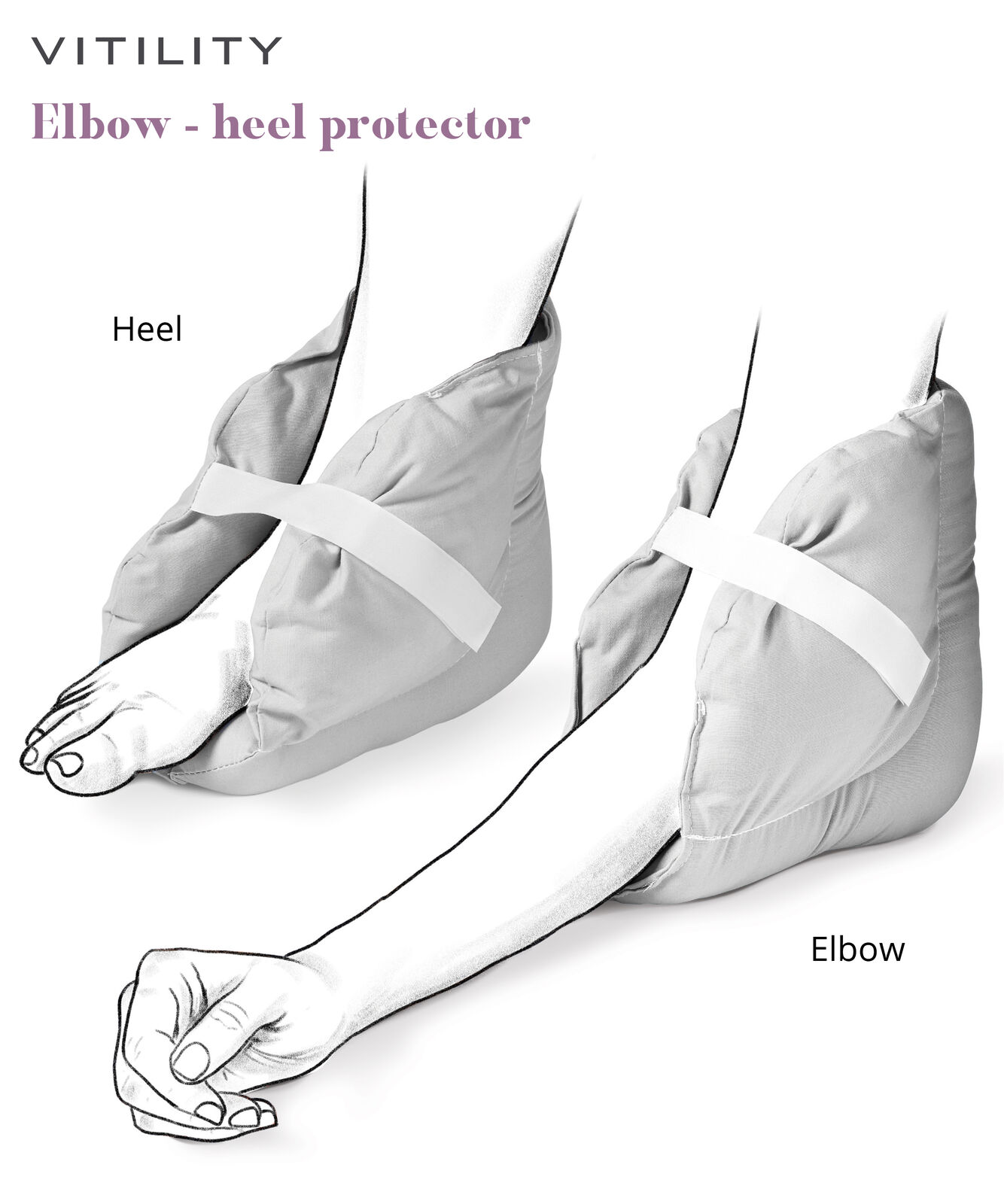 Vitility Elleboog- & hielbeschermer