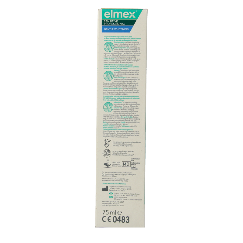Elmex Tandpasta sensitive gentle white professional - Afbeelding 2