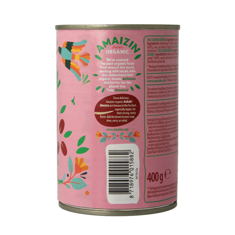 Amaizin Aduki bonen bio - Afbeelding 3