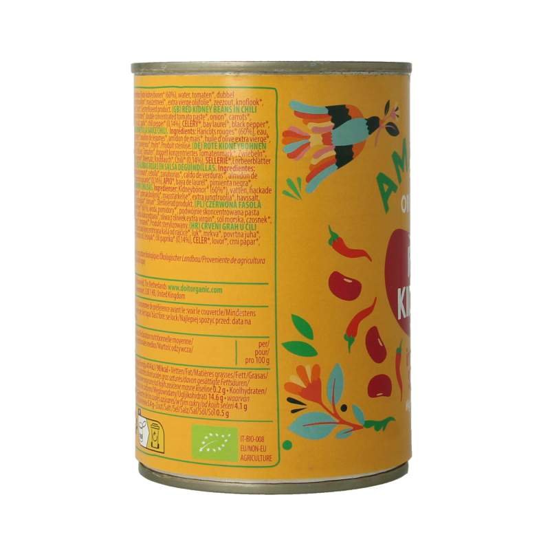 Amaizin Rode kidneybonen in chilisaus bio - Afbeelding 2