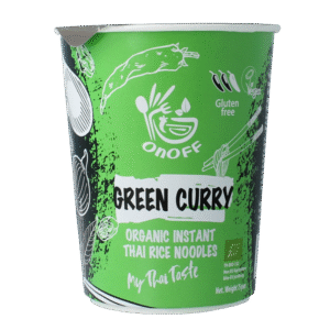 Onoff Instant noodlesoup green curry bio