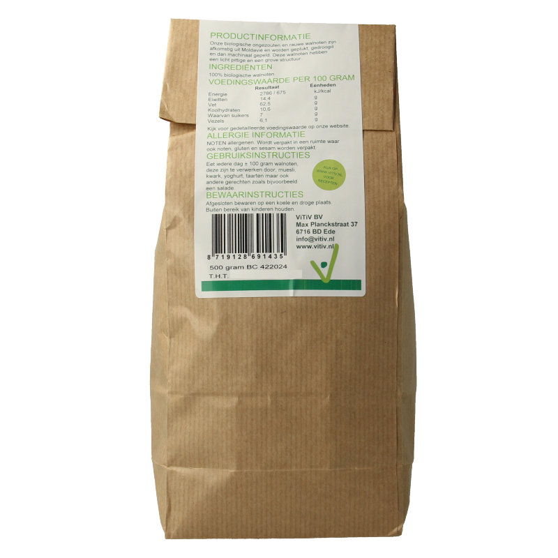 Vitiv Walnoten bio - Afbeelding 2