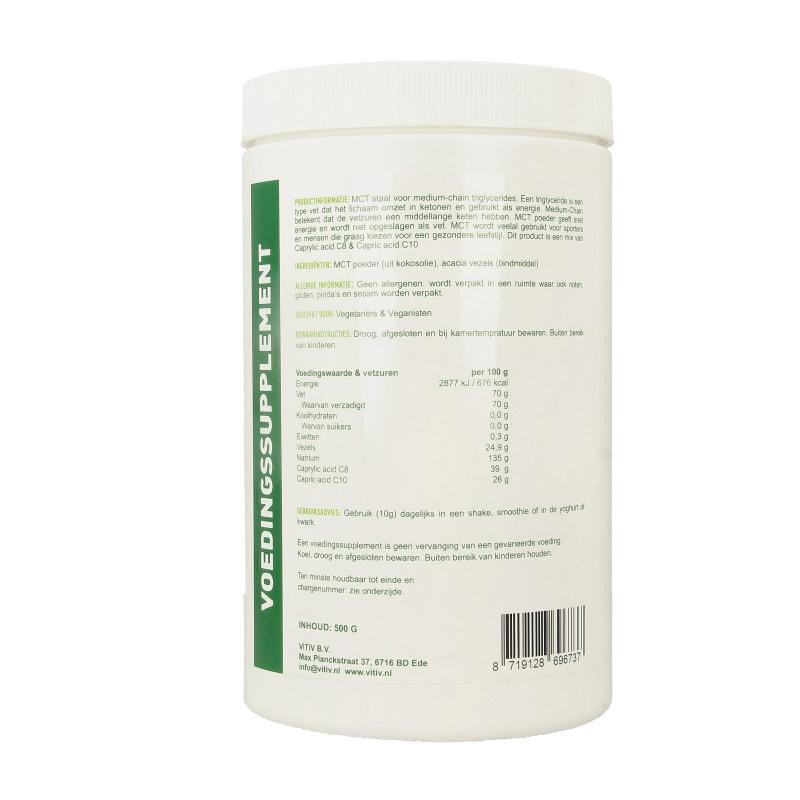 Vitiv MCT poeder vegan - Afbeelding 2