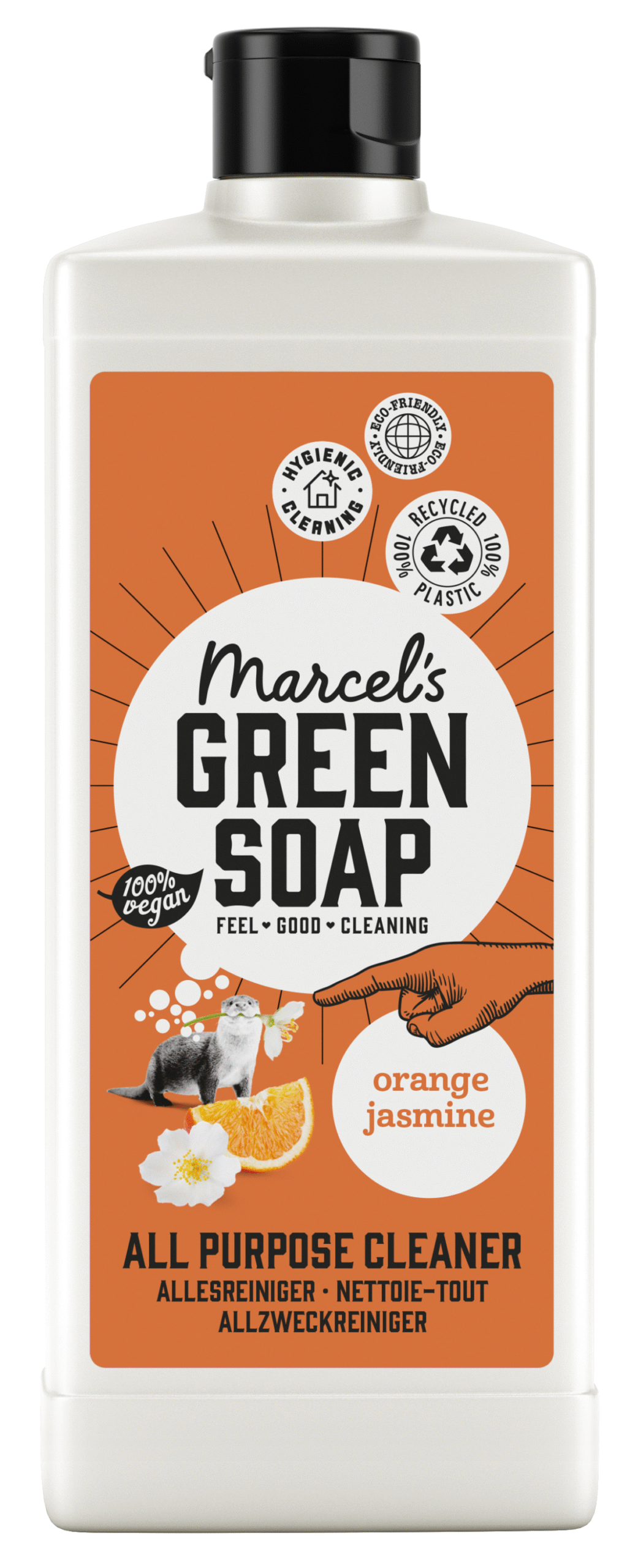 Marcel's Green Soap Allesreiniger sinaasappel & jasmijn