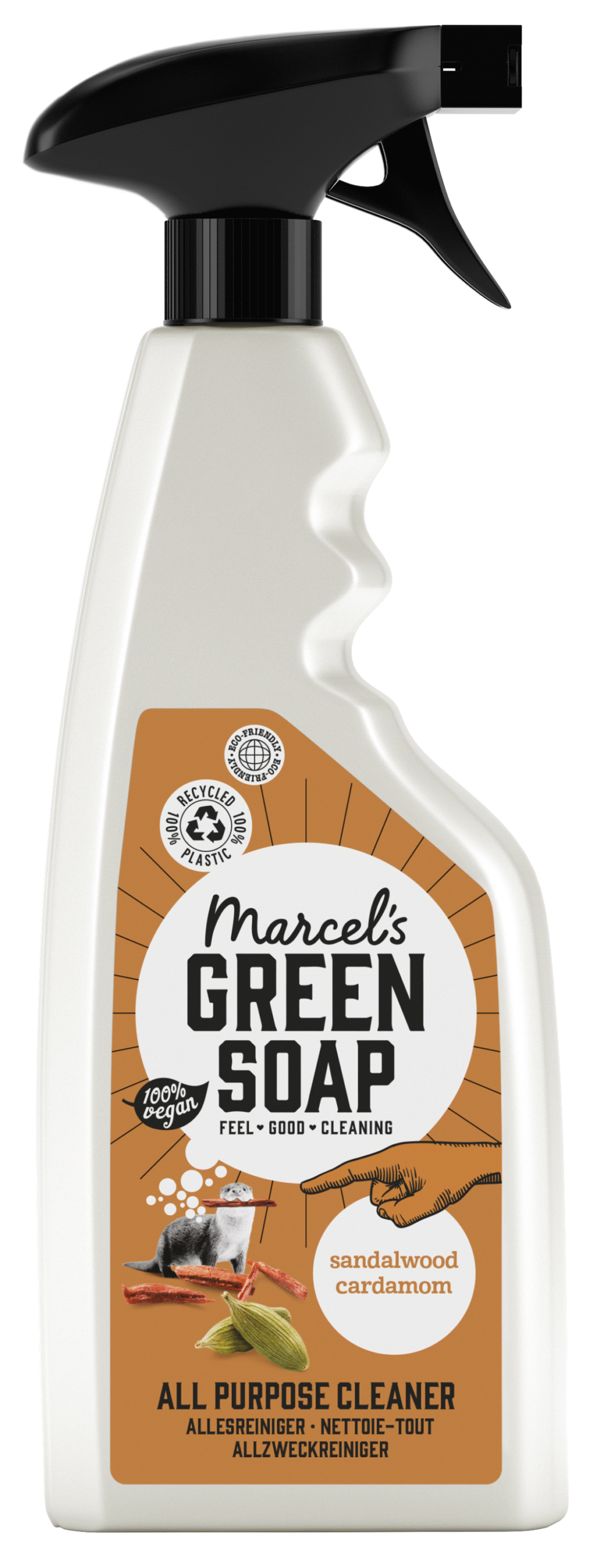 Marcel's Green Soap Allesreiniger spray sandelhout & kardemom