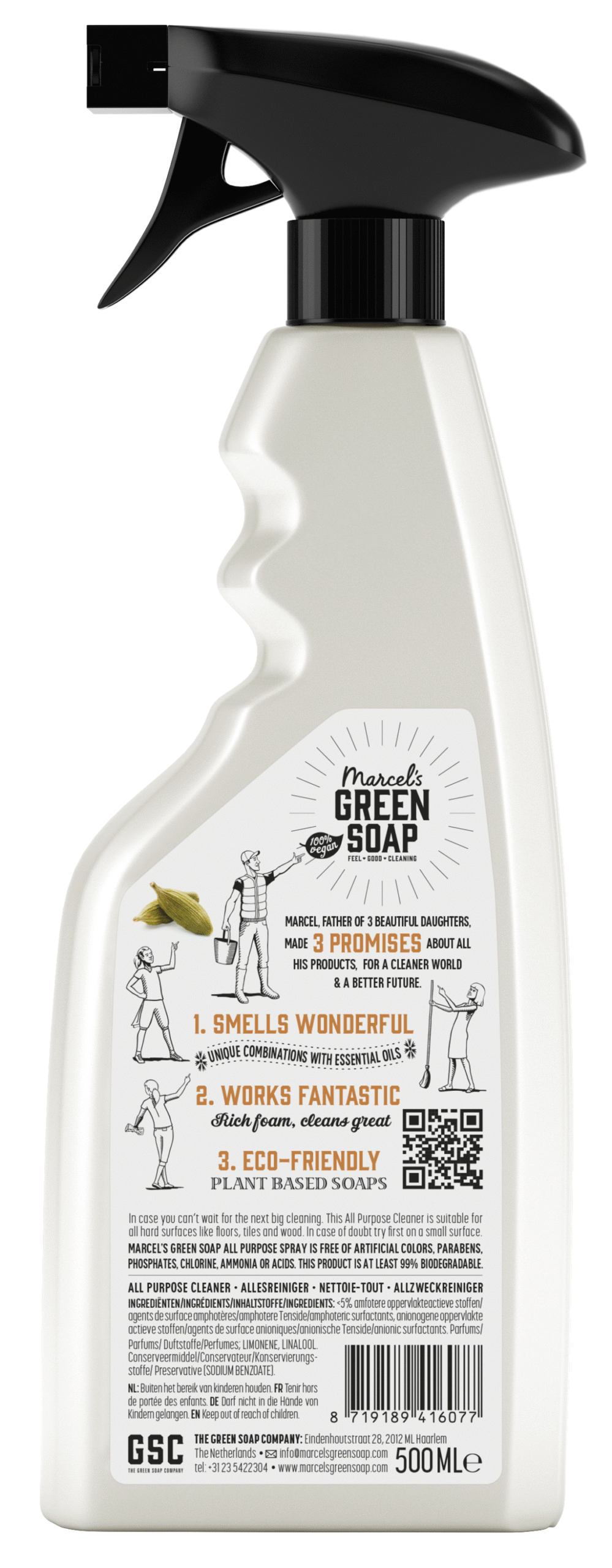 Marcel's Green Soap Allesreiniger spray sandelhout & kardemom - Afbeelding 2