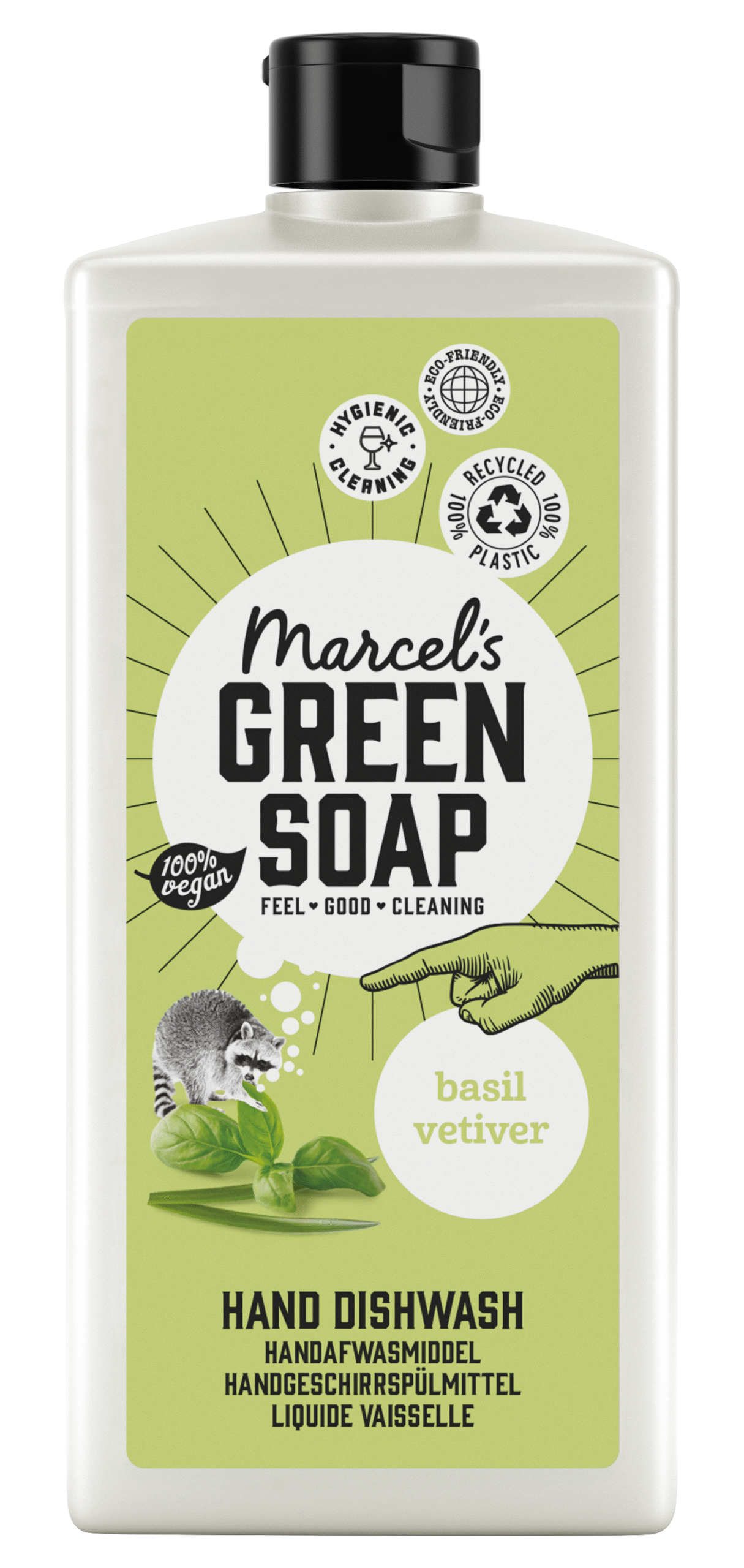 Marcel's Green Soap Afwasmiddel basilicum & vetiver