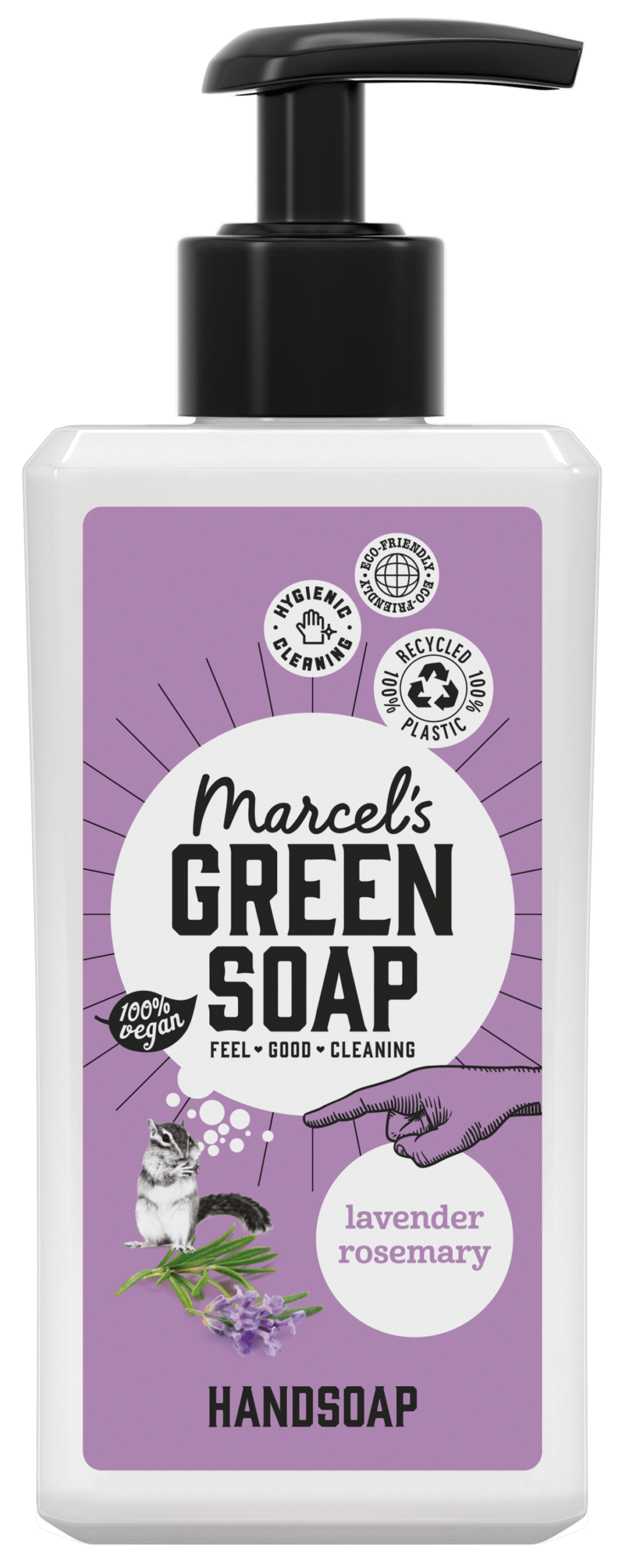 Marcel's Green Soap Handzeep lavendel & rozemarijn