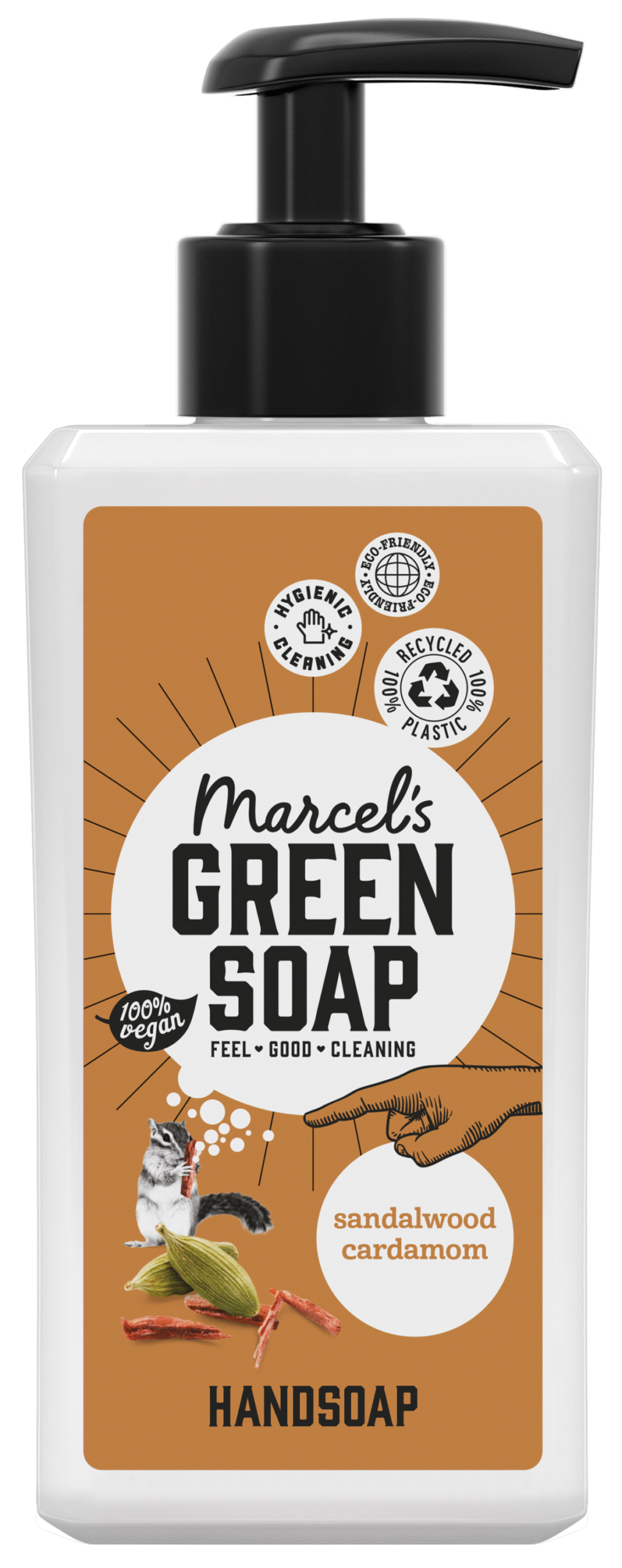 Marcel's Green Soap Handzeep sandelhout & kardemom