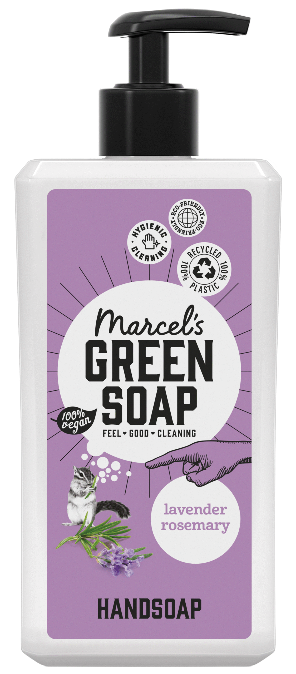 Marcel's Green Soap Handzeep lavendel & rozemarijn