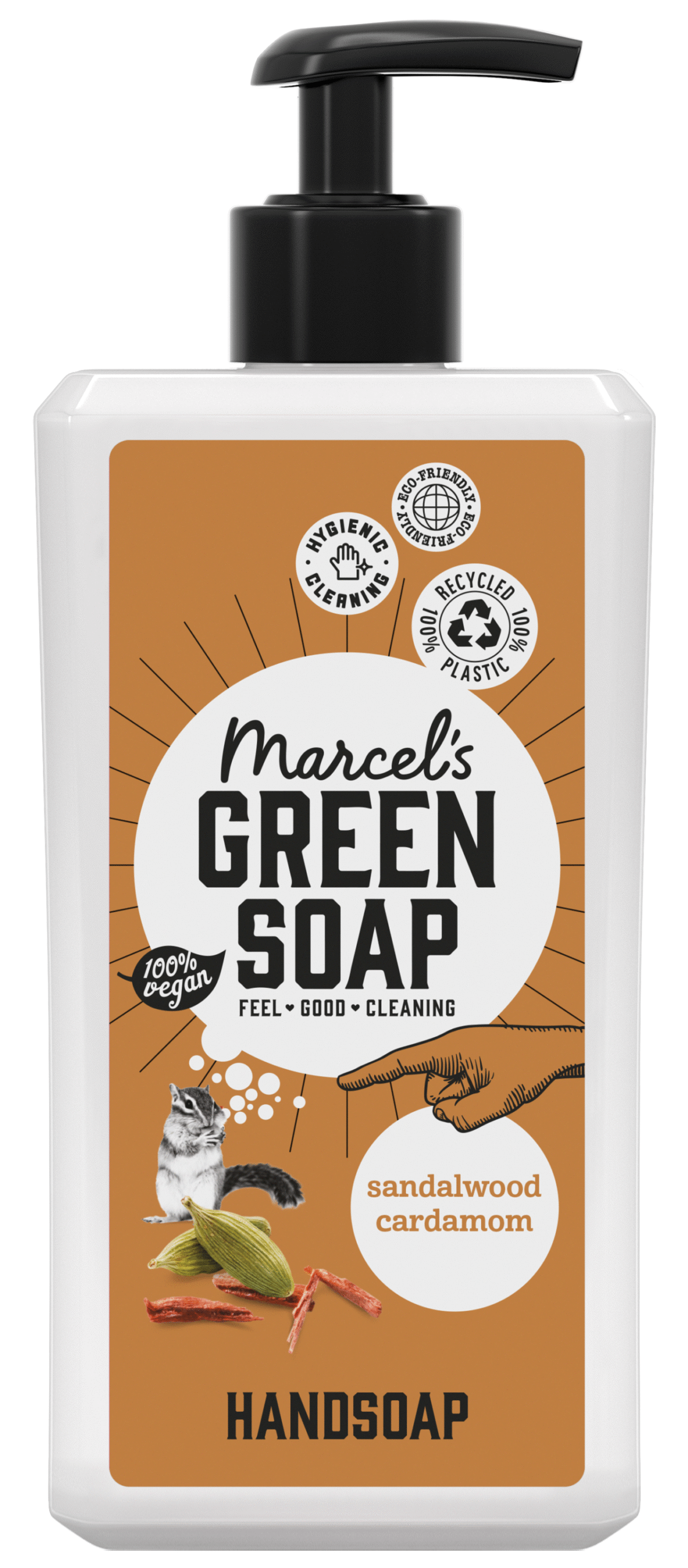 Marcel's Green Soap Handzeep sandelhout & kardemom