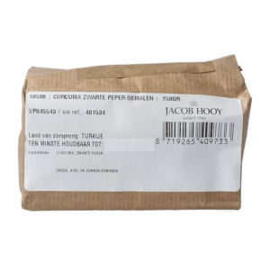 Jacob Hooy Curcuma zwarte peper gemalen