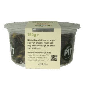 Met PIT Pompoenpitten geroosterd