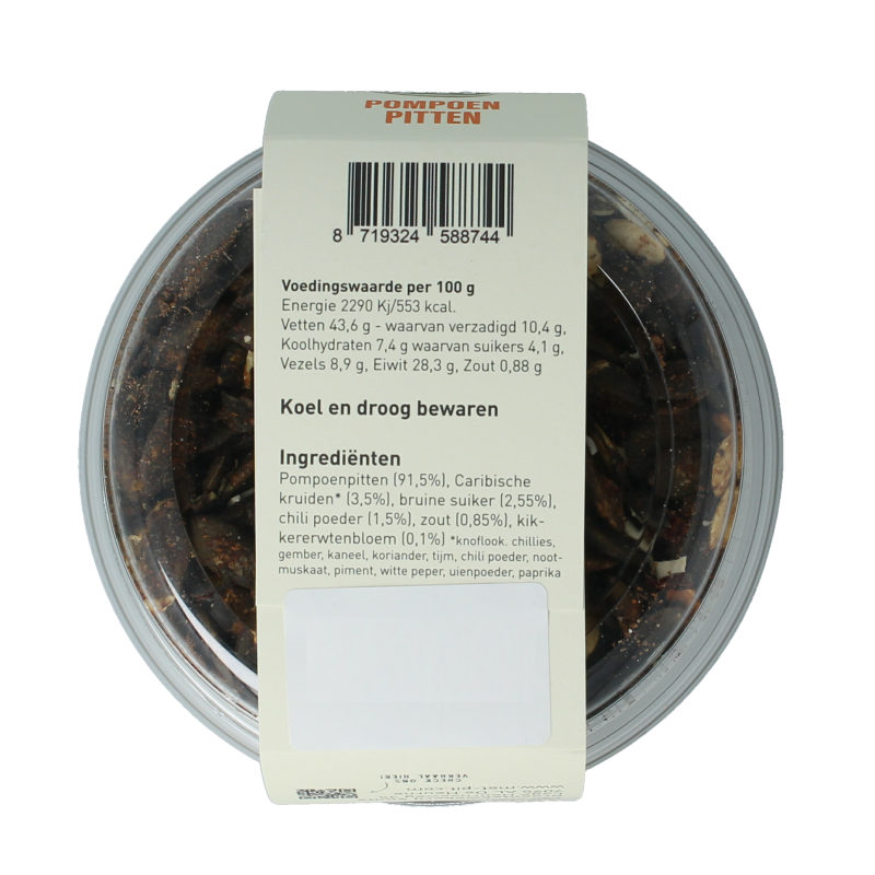 Met PIT Pompoenpitten pittig gekruid - Afbeelding 5