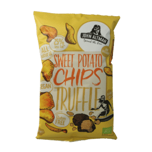 John Altman Zoete aardappel chips truffle bio