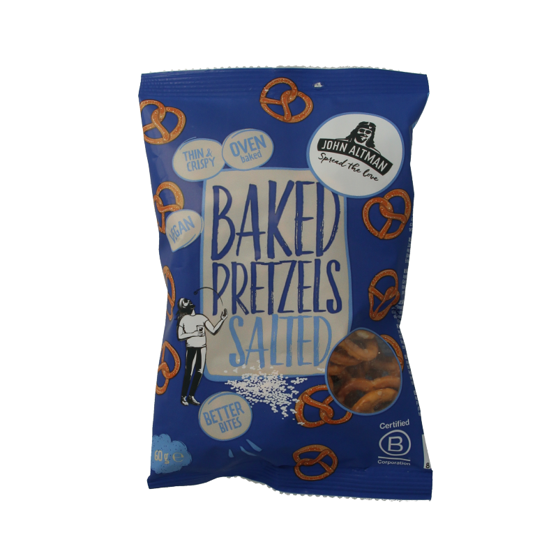John Altman Baked pretzels sea salt mini