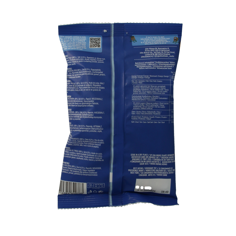 John Altman Baked pretzels sea salt mini - Afbeelding 2