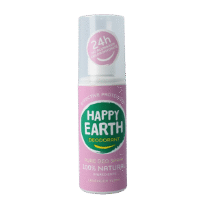 Happy Earth Pure deodorant spray lavender ylang