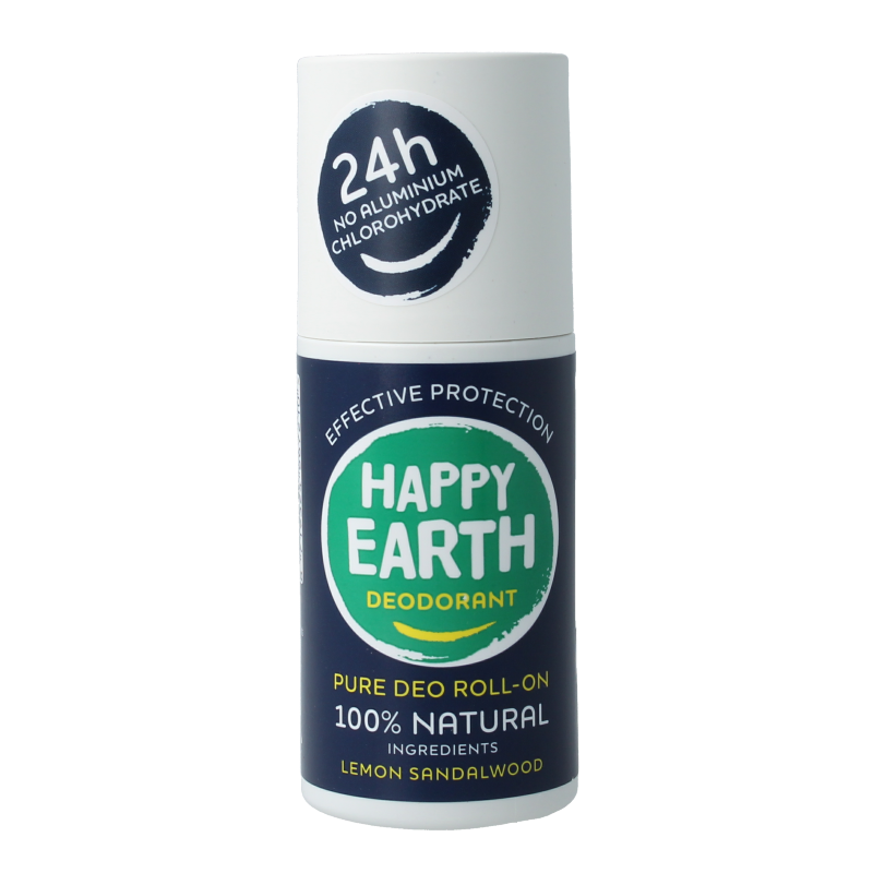 Happy Earth Pure deodorant roll-on men protect