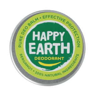 Happy Earth Pure deodorant balm bergamot