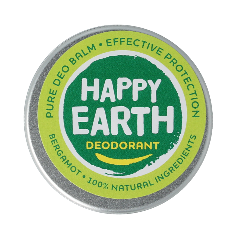 Happy Earth Pure deodorant balm bergamot