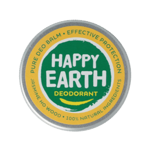 Happy Earth Deodorant balm jasmine ho wood
