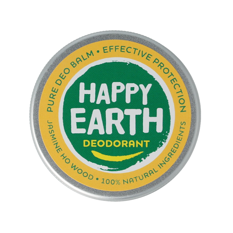 Happy Earth Deodorant balm jasmine ho wood