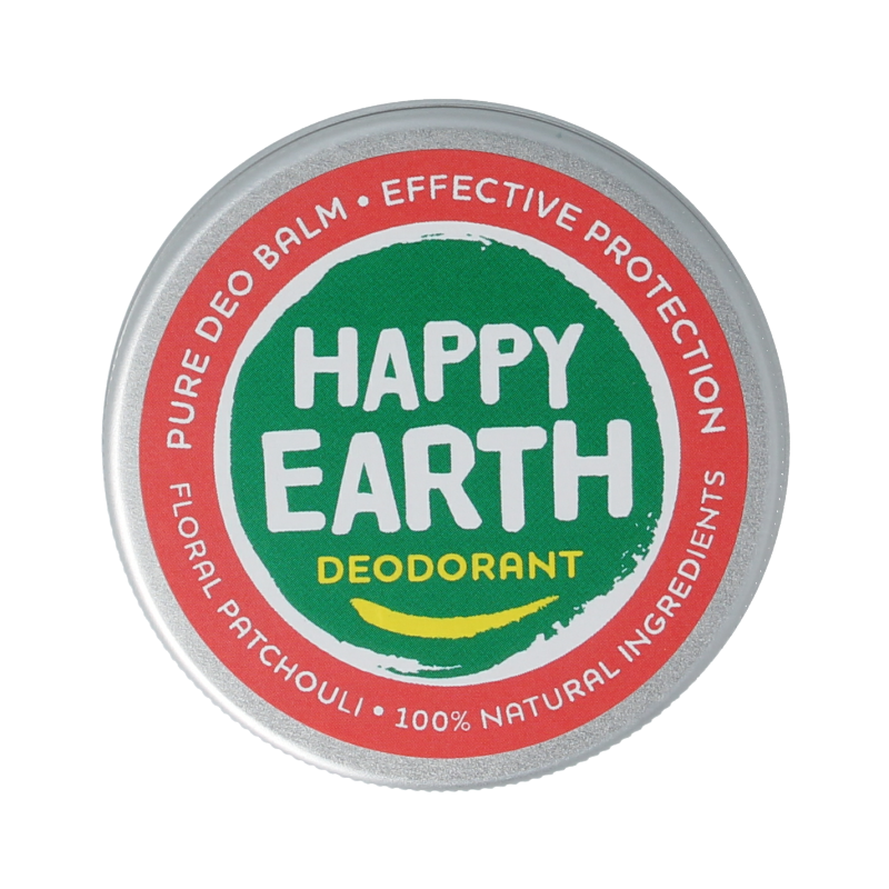Happy Earth Pure deodorant balm floral patchouli