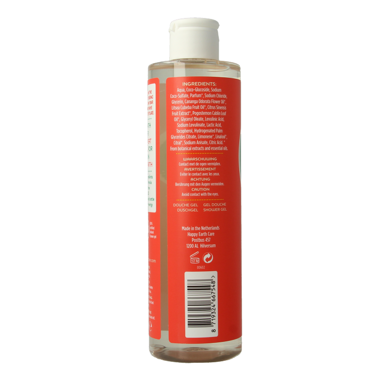 Happy Earth Pure showergel floral patchouli - Afbeelding 2