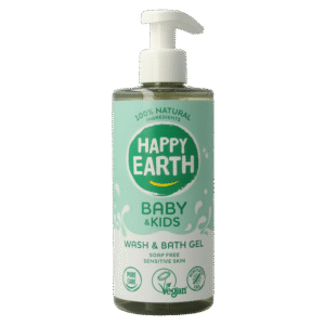 Happy Earth Was & badgel zeepvrij baby & kids