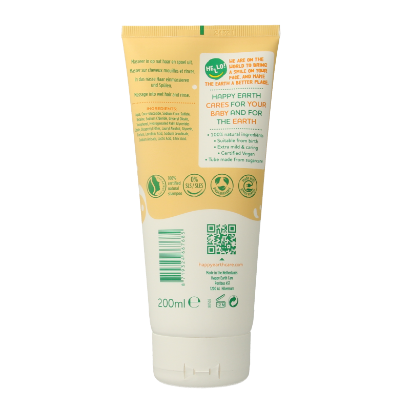 Happy Earth Shampoo voor baby & kids - Afbeelding 2