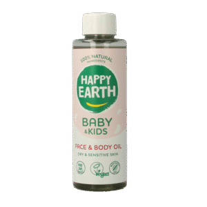 Happy Earth Gezicht & lichaam olie voor baby & kids
