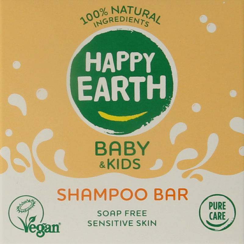 Happy Earth Shampoobar voor baby & kids