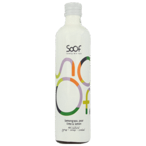 Soof Drinks Siroop citroengras peer limoen