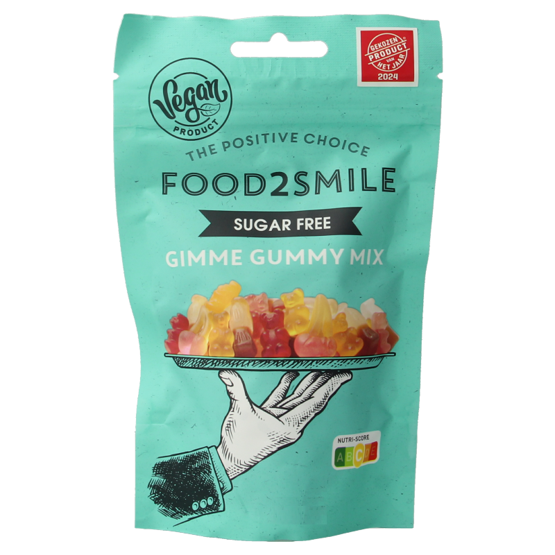 Food2Smile Gimme gummy mix suikervrij lactosevrij