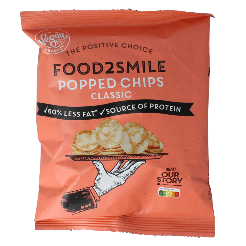 Food2Smile Popped chips classic