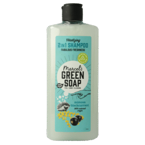 Marcel's Green Soap Shampoo & conditioner 2in1 mimosa zwarte bes